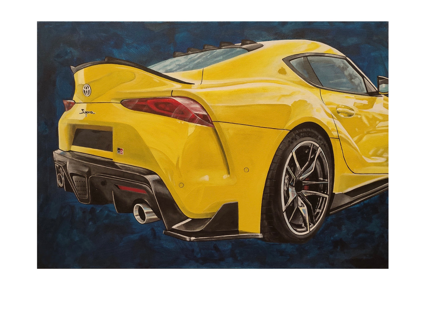 Lámina Toyota Supra